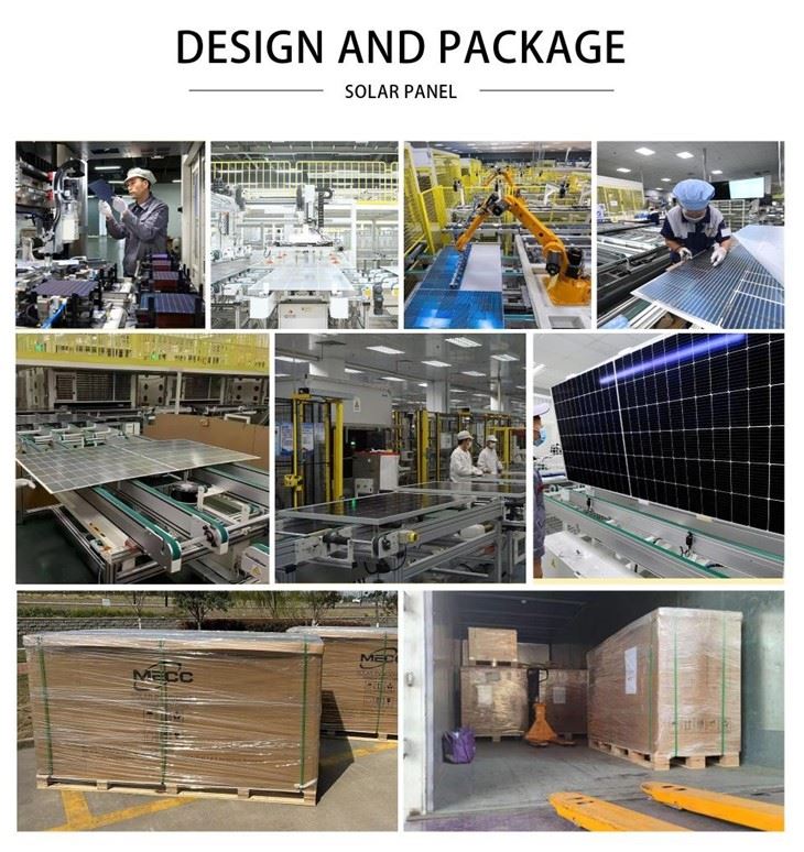 Durable Pv Panel Double Glass Panel 550W