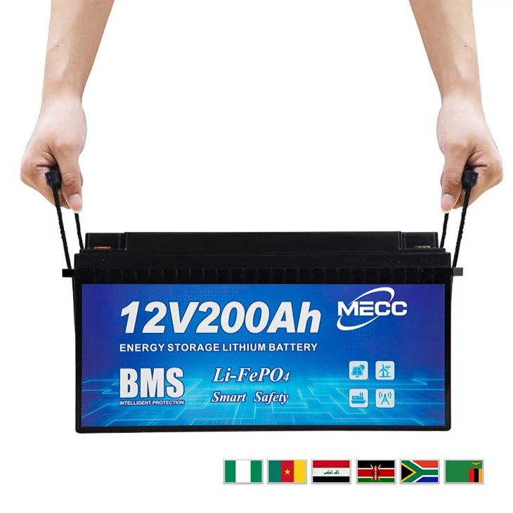 Green 12V 200AH Lithium Battery Pack For Sustainable Energy