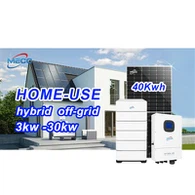 বাড়ির জন্য উচ্চ-দক্ষ 1kw সোলার এনার্জি সিস্টেম